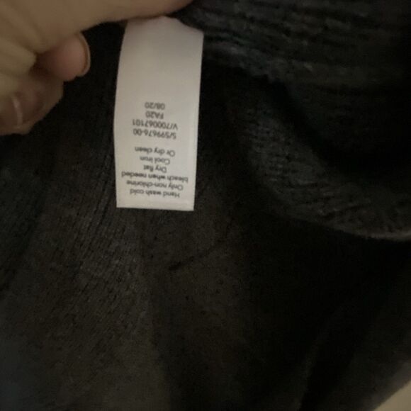 ATHLETA Spirit Wool Cashmere Wrap Cozy Sweater Cardigan Small Gray Pockets Cozy - Picture 9 of 11